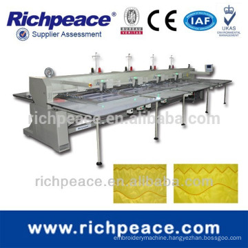 Richpeace Computerized Multi-Head Template Sewing Machine for thin cloth